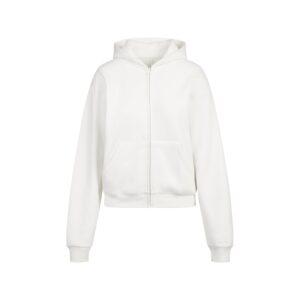 cotton fleece classic zip up hoodie