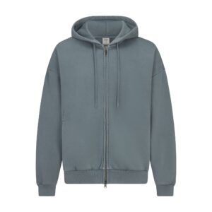 heavyweight fleece zip up hoodie
