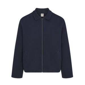 heavyweight fleece mens sherpa lined zip up jacket