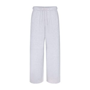 cotton fleece classic straight leg pant
