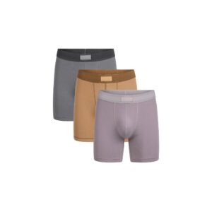 skims cotton mens 5" boxer brief 3 pack
