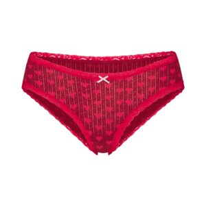 lightweight cotton pointelle lace brief