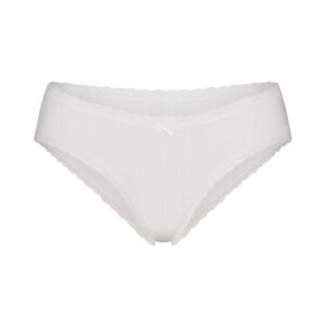 lightweight cotton lace brief