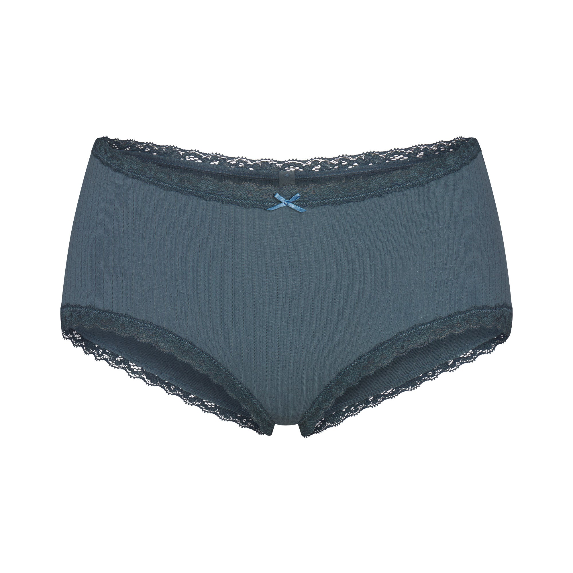 lightweight cotton pointelle lace boy short lightweight cotton pointelle lace boy short