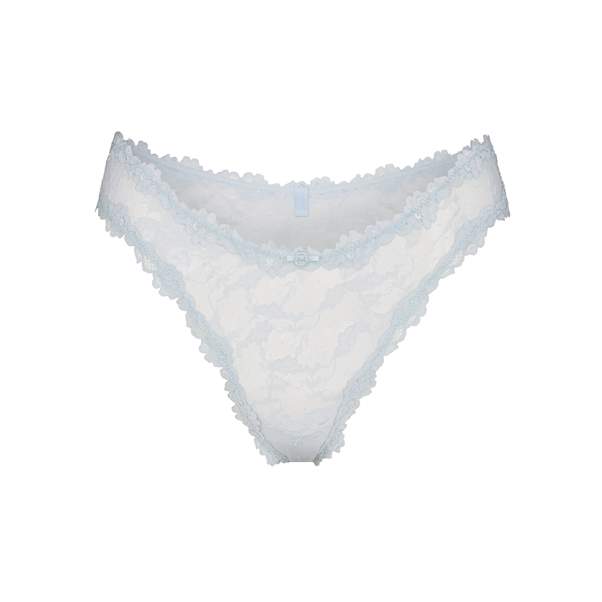 stretch lace dipped thong stretch lace dipped thong
