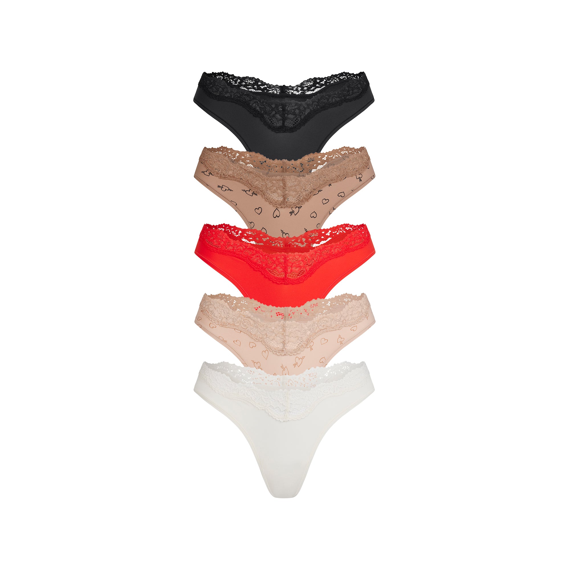 fits everybody lace dipped thong 5 pack fits everybody lace dipped thong 5 pack