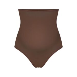 Home fits everybody maternity high waisted thong