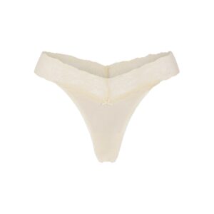 Витрина lightweight cotton wide lace thong