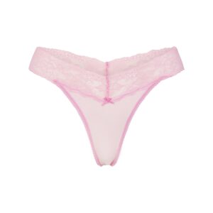 Витрина lightweight cotton wide lace thong