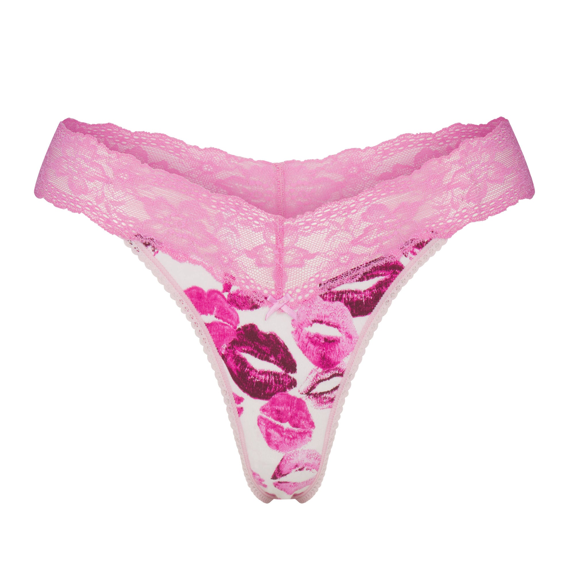 lightweight cotton wide lace thong lightweight cotton wide lace thong