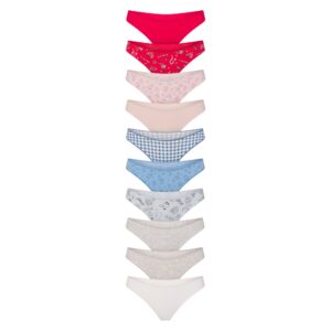 lightweight cotton thong 10 pack