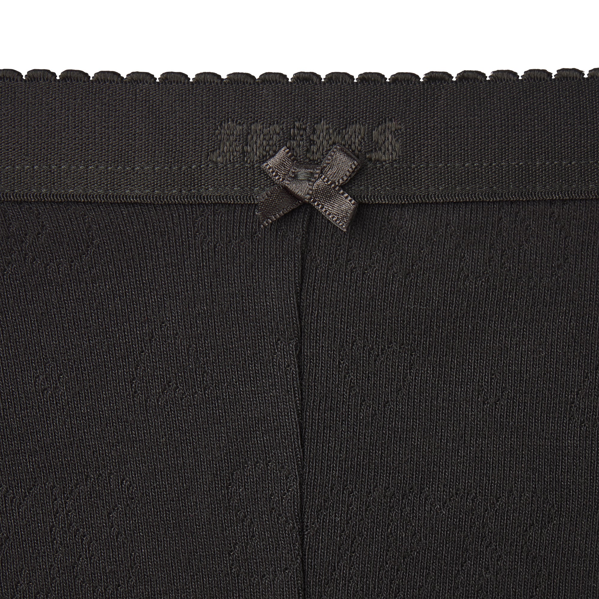 logo pointelle micro skort logo pointelle micro skort