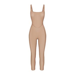 power mesh shapewear catsuit