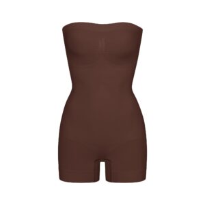 seamless sculpt strapless shortie bodysuit