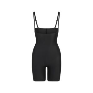 Home skims body core sculpt open bust mid thigh bodysuit