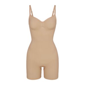Home seamless sculpt mid thigh bodysuit