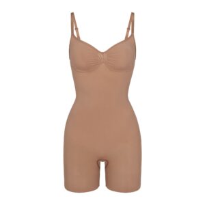 Home seamless sculpt mid thigh bodysuit