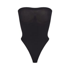 seamless sculpt strapless thong bodysuit