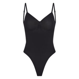 Home seamless sculpt low back thong bodysuit