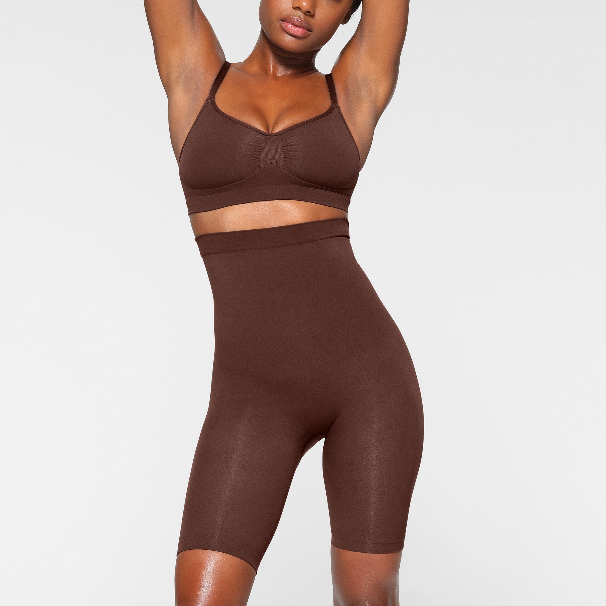 seamless sculpt high waisted above the knee short seamless sculpt high waisted above the knee short