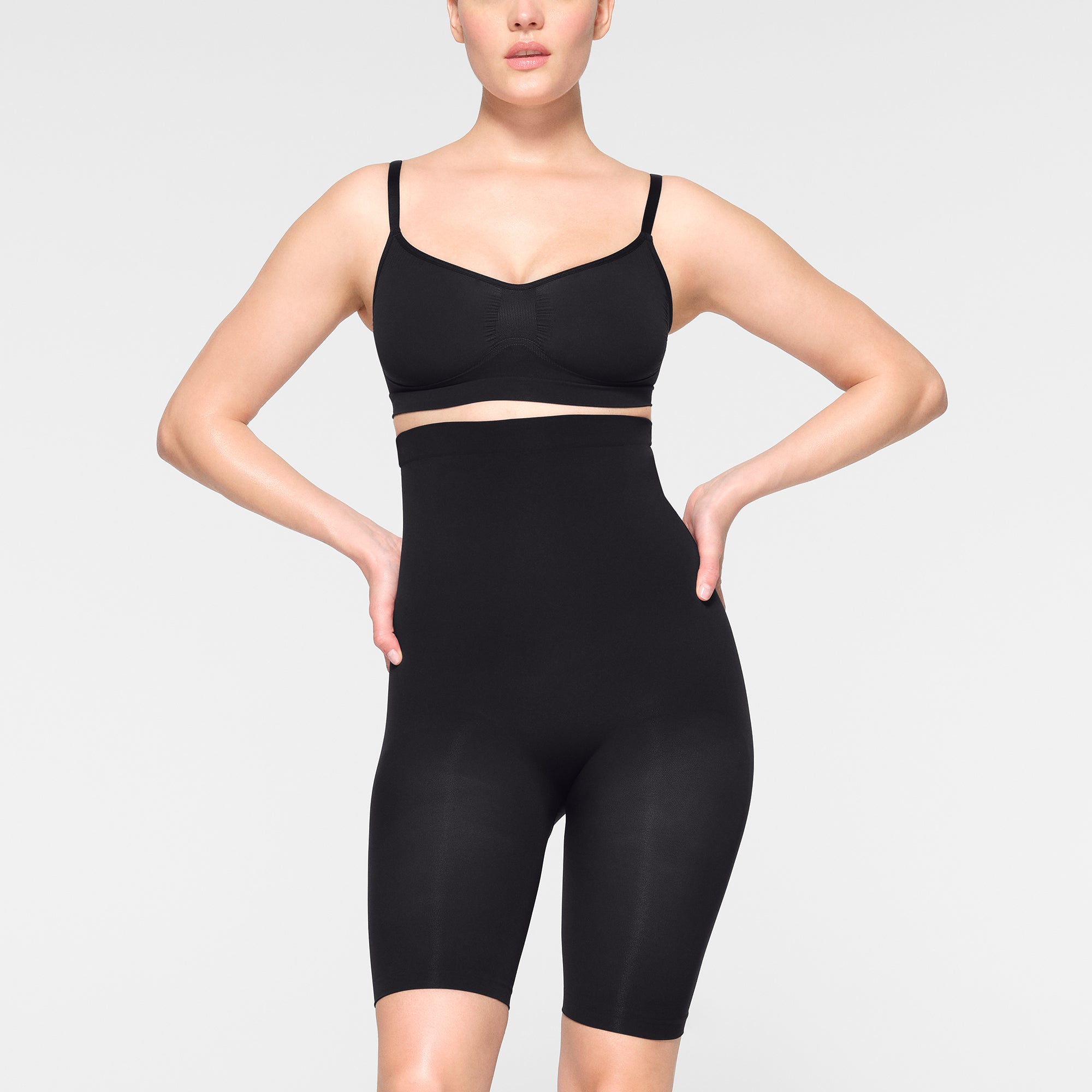 seamless sculpt high waisted above the knee short seamless sculpt high waisted above the knee short