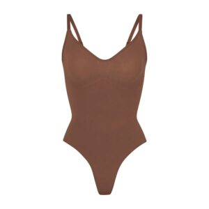 seamless sculpt thong bodysuit