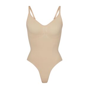 seamless sculpt thong bodysuit