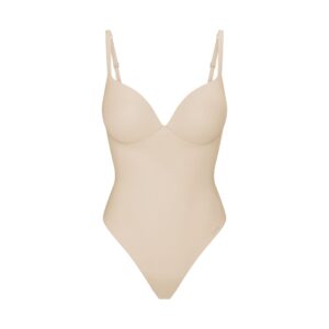 Витрина skims ultimate body push up thong bodysuit