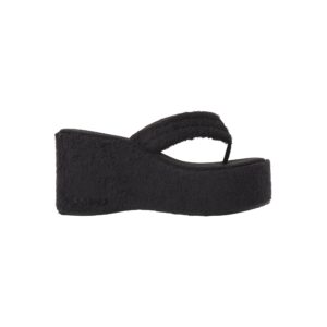 Home terry platform sandal