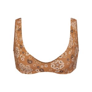 signature swim plunge bikini top