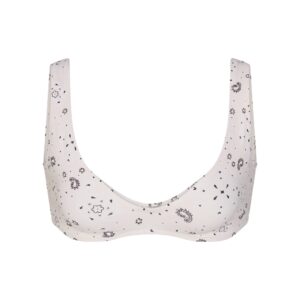 signature swim plunge bikini top