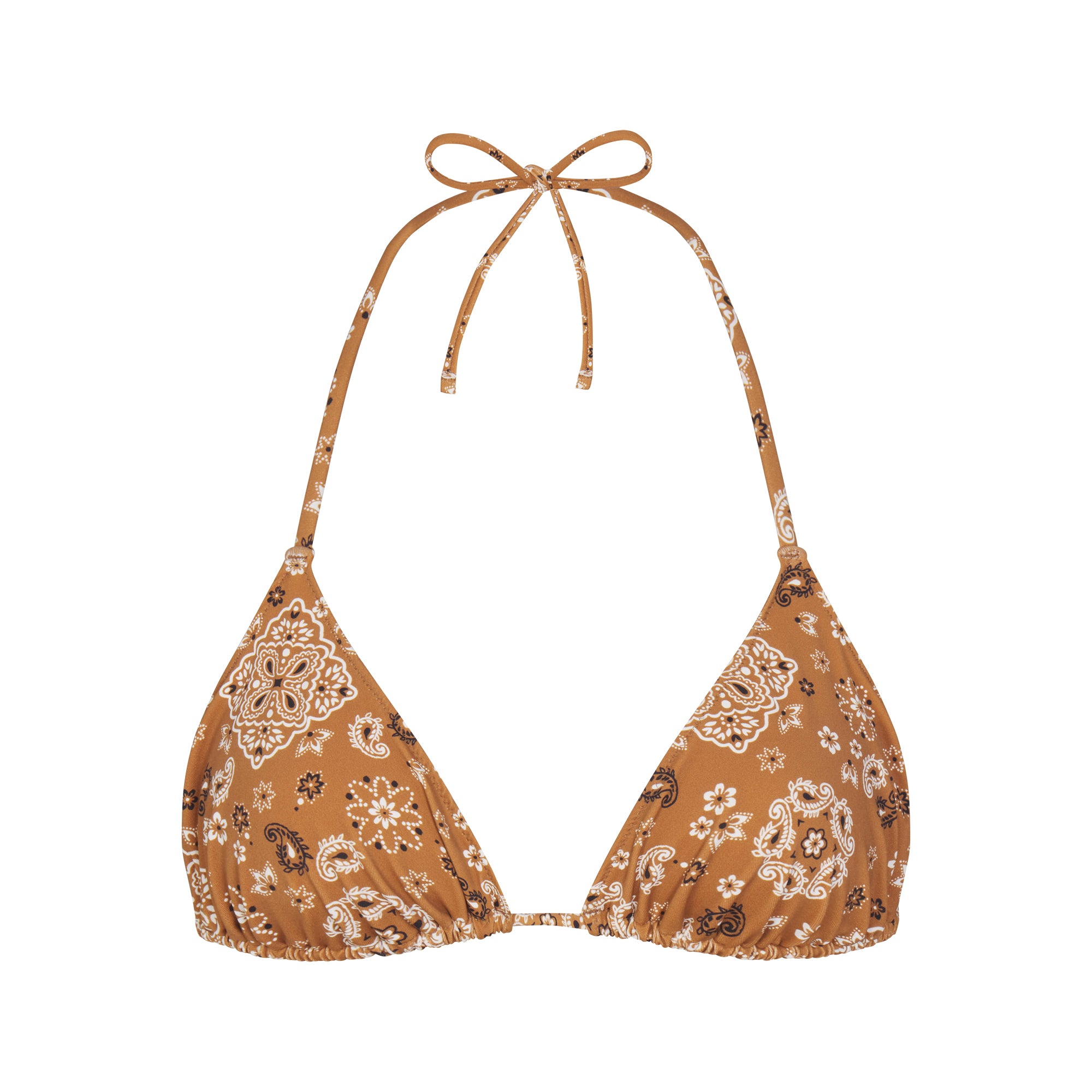 signature swim triangle bikini top signature swim triangle bikini top
