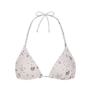signature swim triangle bikini top
