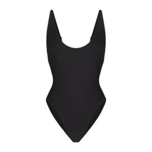 signature swim scoop neck one piece
