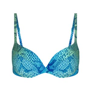 signature swim ultimate push up tie back bikini top