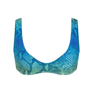 signature swim plunge bikini top