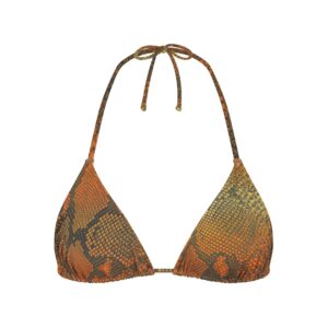 signature swim triangle bikini top