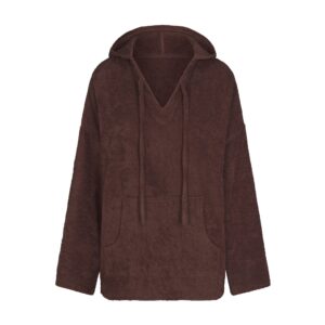terry cover ups oversized hoodie