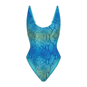 signature swim scoop neck one piece