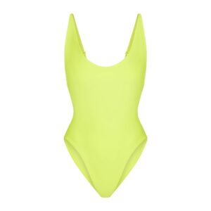 signature swim scoop neck one piece