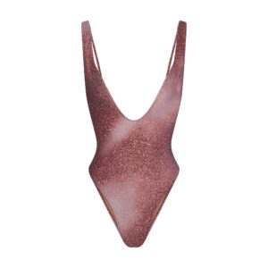 signature swim plunge one piece