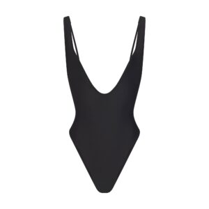 signature swim plunge one piece