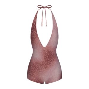 signature swim plunge shortie one piece