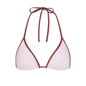 signature swim triangle bikini top