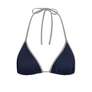 signature swim triangle bikini top