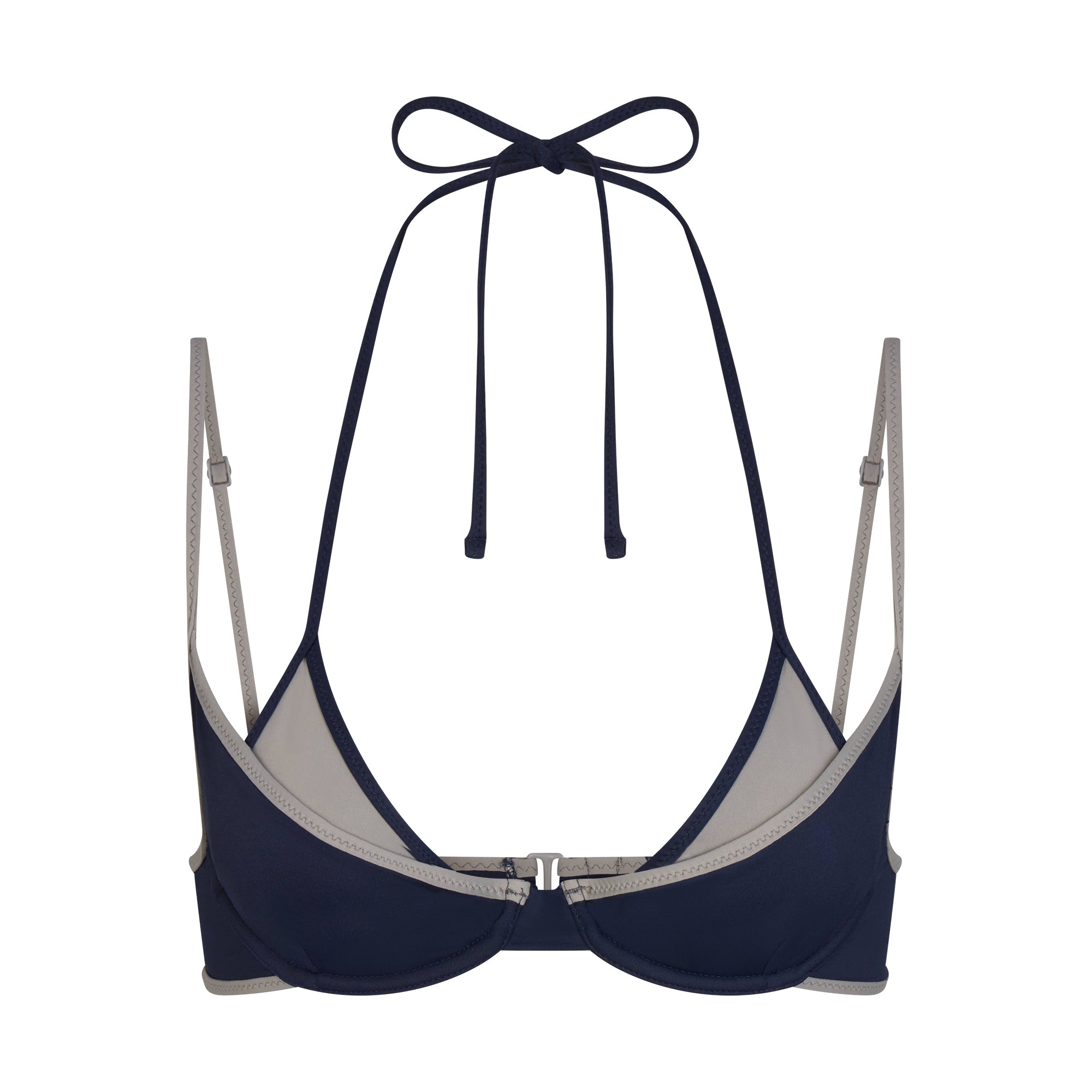 signature swim layered plunge bikini top signature swim layered plunge bikini top