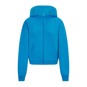 french terry zip up hoodie