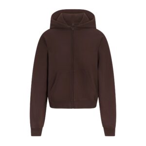french terry zip up hoodie