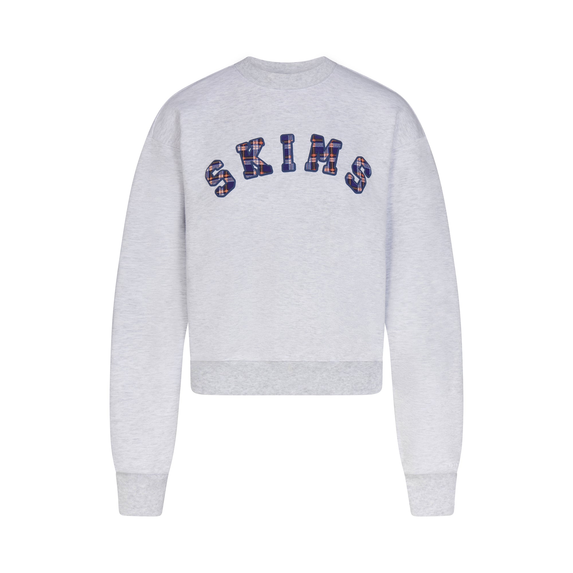 cotton fleece logo classic crewneck cotton fleece logo classic crewneck