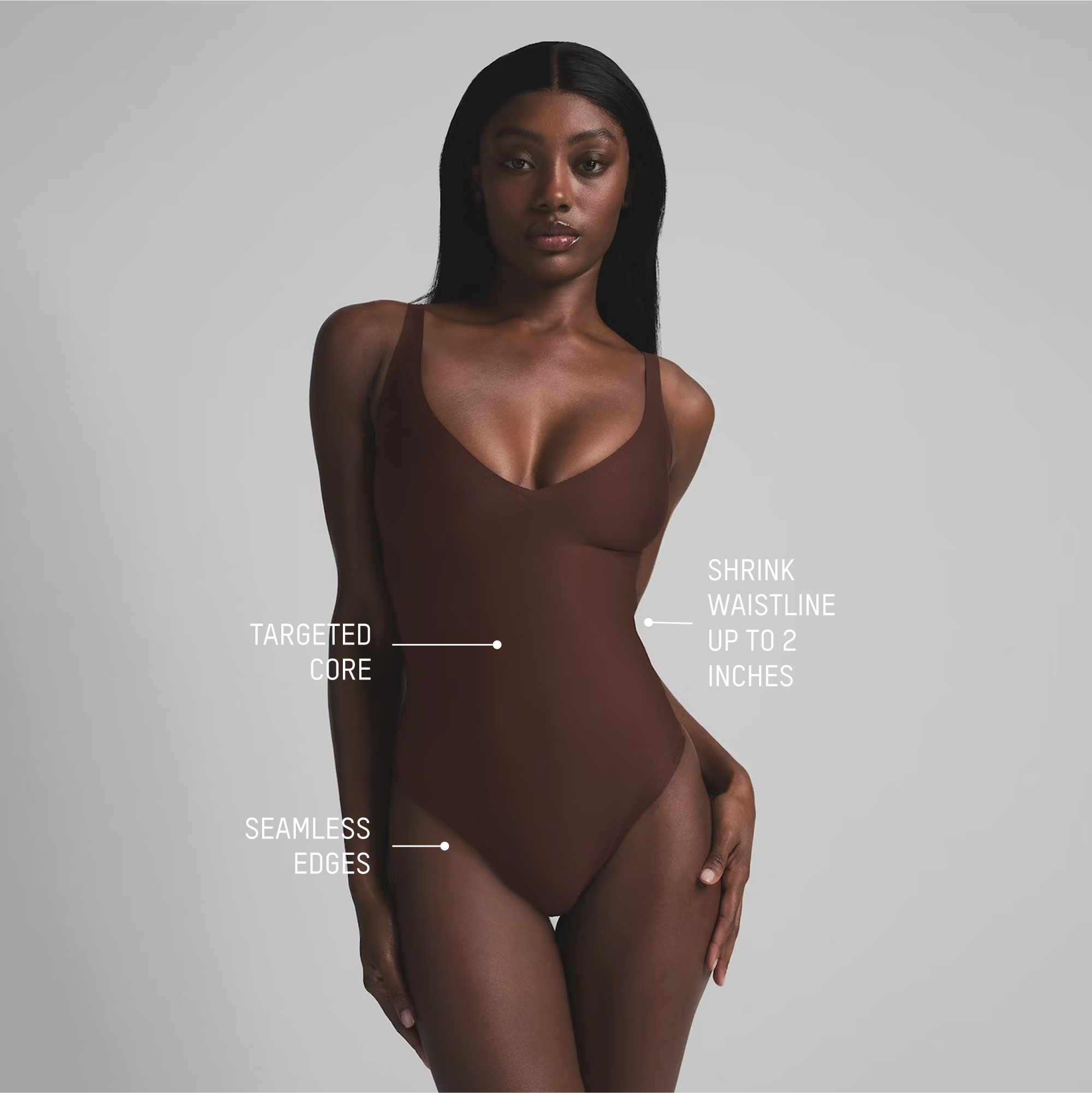 skims body core sculpt plunge thong bodysuit skims body core sculpt plunge thong bodysuit